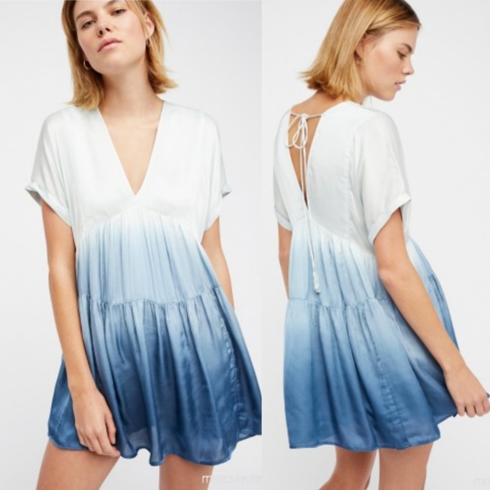 Free People | Sun Up Ombre Dye Mini Dress